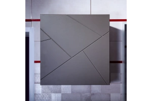 Шкаф Бриклаер Кристалл 60 софт графит (4627125414749)