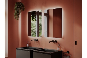 Зеркало Sancos Square 60х80 с подсветкой - 2