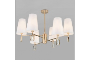 Люстра на штанге Eurosvet Milazzo 60137/6 золото