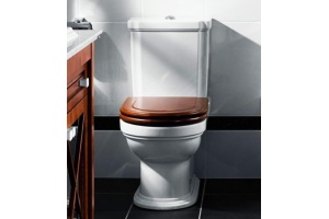 Крышка-сиденье Villeroy & Boch Hommage 9926 6100 орех, петли хром - 2