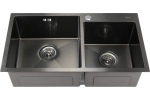 Мойка кухонная Melana S7843HB графит