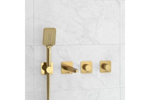 A8251.306.308.285.194.201 Встраиваемый комплект для ванны с лейкой и изливом