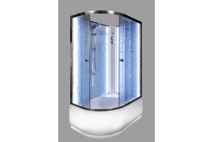 Душевая кабина Deto ЕМ4512R N LED