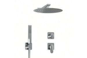 A3151.268.090.116.271.087.103  Встраиваемый комплект для душа с верхней душевой насадкой и лейкой
