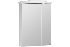 Зеркало-шкаф Aquaton Норма 65 с подсветкой белый