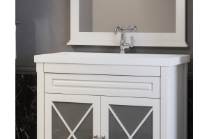 Тумба с раковиной Opadiris Палермо 75 белая матовая - 3