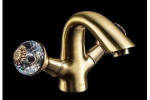 Смеситель для раковины Boheme Flora бронза (311-FL)