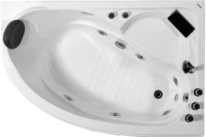 Акриловая ванна Gemy 150x100 с гидромассажем (G9009 B R)
