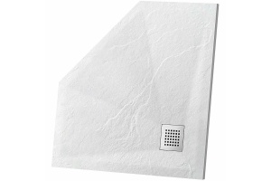 Душевой поддон из искусственного камня Vincea 100х100 белый