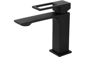 Смеситель для раковины BelBagno Luce черный матовый (LUC-LVM-NERO)