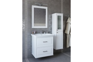 Тумба для комплекта Sanflor Модена 75 подвесная, белая - 2