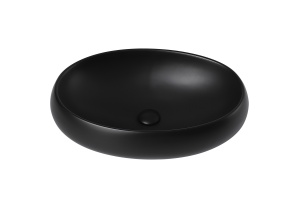 Раковина накладная ABBER Bequem 60 черная матовая (AC2102MB) - 2