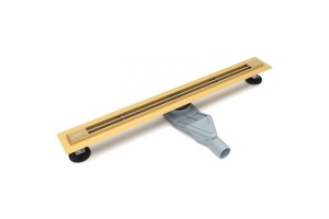 Душевой лоток Esbano Slim 60 золото матовый