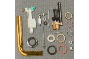 Механизм смыва Simas Lante D23, золото - 2