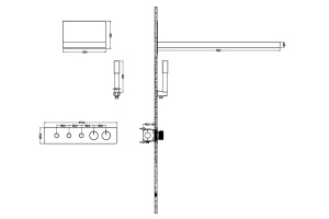 Душевой комплект Boheme Fusion белый, матовый (131-MW) - 2