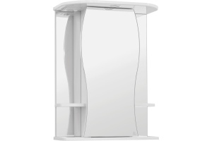 Зеркало-шкаф Style Line Эко Волна Лорена 55/С белый - 3