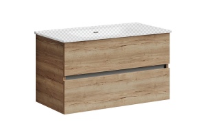 Тумба под раковину Sancos Urban 90 дуб галифакс (UR90EG)