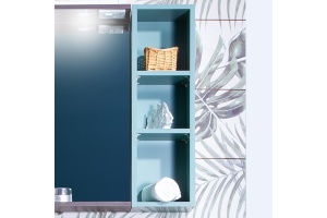 Полка Бриклаер Кристалл 20 муссон