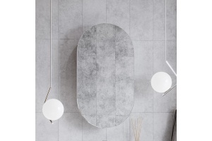 Зеркало-шкаф Aquaton Оливия 50 R белый глянцевый - 3