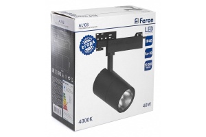 Трековый светодиодный светильник Feron AL103 41604 - 3