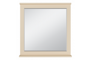 Зеркало Misty Марта 80х84 бежевое