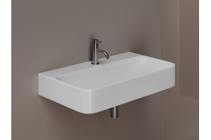 Подвесная раковина Ceramica Nova Aura 81х47 белая