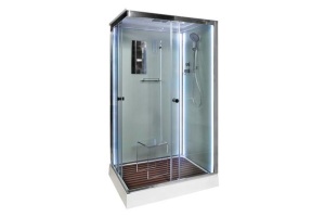 Душевая кабина Deto K 120х90 хром (K402SLED)