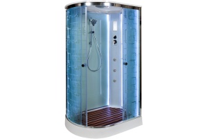 Душевая кабина DETO EM1511RLED+GM