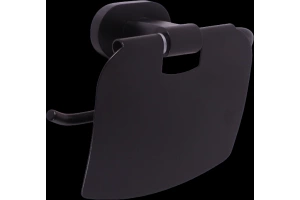 Держатель туалетной бумаги Rav Slezak Yukon черный матовый