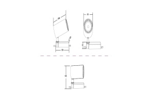 Трековый светодиодный светильник Maytoni Track TR003-1-17W4K-B - 2