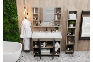 Комплект мебели Onika Тимбер 100 серый - светлое дерево - 3