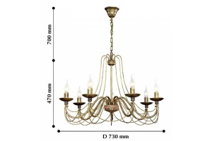 Подвесная люстра F-promo Chateau 2163-7P - 2