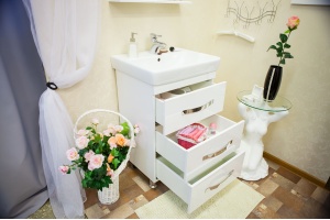 Тумба с раковиной Sanflor Одри 70/2 напольная - 3