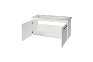 Тумба под раковину Brevita Catania 98х45 белый (CAT-01100-074П) - 3