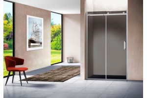 Душевая дверь в нишу Vincea Como VPS-1C120CG 120 см, хром, стекло тонированное - 2