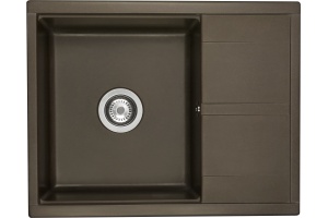 Мойка кухонная AQUATON Делия 65 кофе
