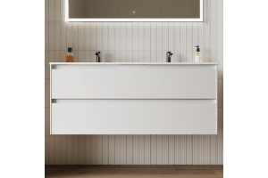 Тумба под раковину Sancos Cento 120 белый, глянцевый (CN120-2W) - 2