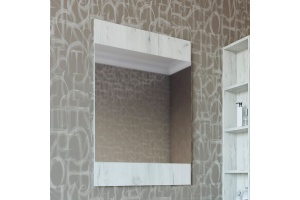 Зеркало Sanflor Чикаго 60, дуб крафт белый