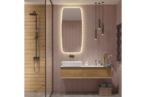 Зеркало с подсветкой Forli 700х1500 AM-For-700-1500-DS-F