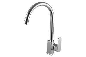 Смеситель для кухонной мойки Lemark plus Factor хром (LM1605C)