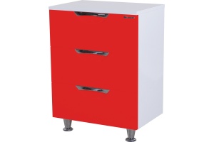 Тумба Bellezza Лагуна 60 красная