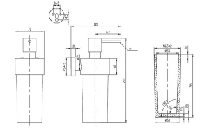Дозатор для жидкого мыла Villeroy&Boch Elements Tender хром - 2