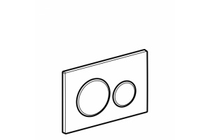 Кнопка смыва Geberit Sigma 20 115.882.JQ.1 хром матовый / хром глянцевый - 3