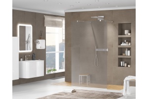 Душевая перегородка Cezares Liberta-L-2-120-GR-Cr - 2