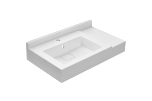 Раковина мебельная Aquaton Сакура 80 L белый