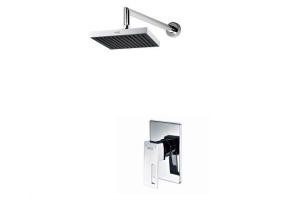 A12528 Встраиваемый комплект для душа с верхней душевой насадкой