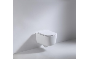 Унитаз подвесной beWash Schutz белый с сиденьем микролифт - 2