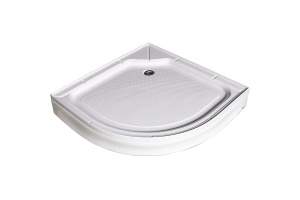 Поддон душевой полукруглый River Wemor 110/110/15 C (10000005550)