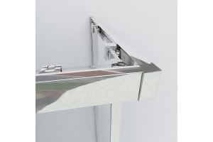 Душевой уголок Vincea Garda VSS-1G800CL 80x80, профиль хром, стекло прозрачное - 3