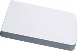 Крышка-сиденье Kerasan Ego белый/хром, с микролифтом (328801)